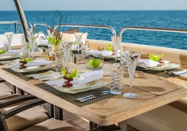 Culinary Delights at Sea: Indulge in Gourmet Dining Aboard Our Yachts sidebar image